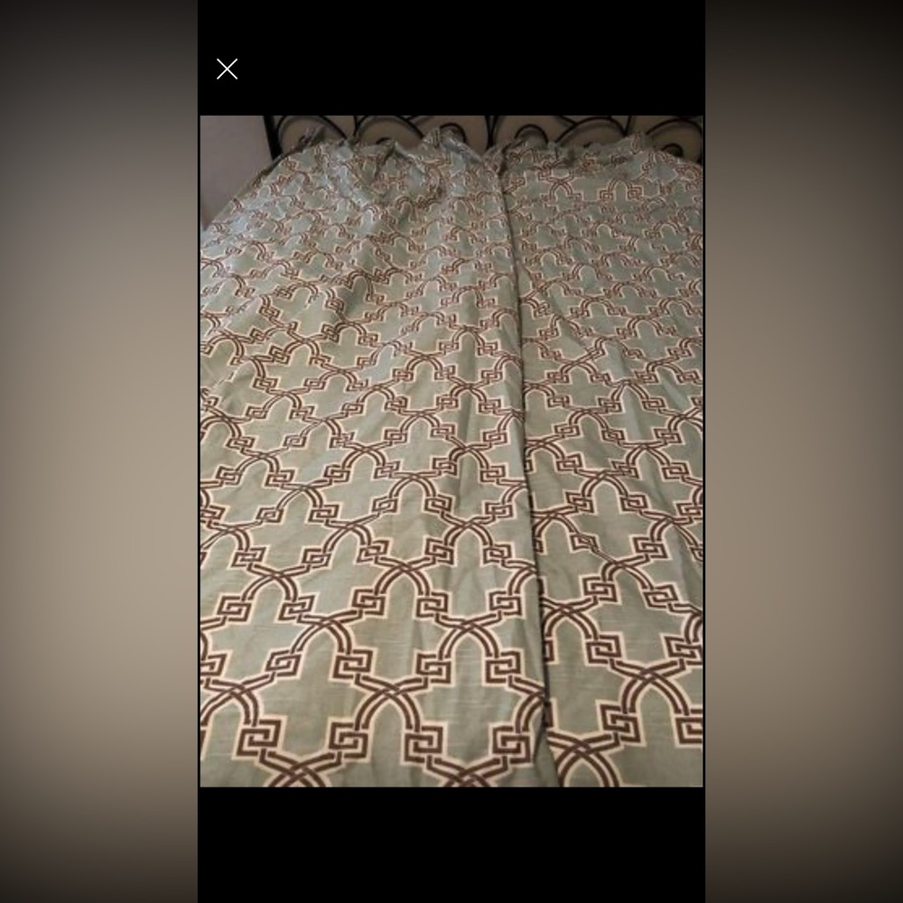 Custom made curtains/drapes 2 panels
